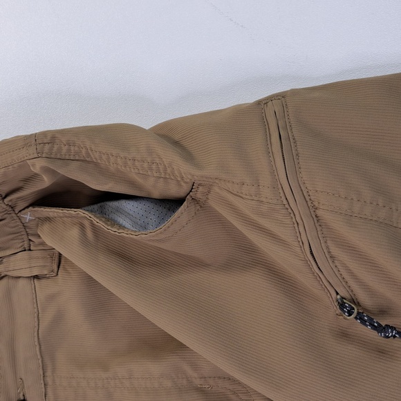 Wrangler Men's Performance Elastic Waist Outdoor Shorts Size  32 Elmwood - Picture 3 of 14